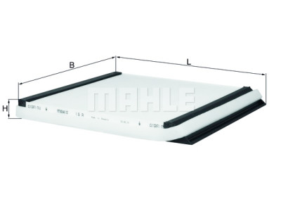 Filtre à air d'habitacle MAHLE ORIGINAL LA 8