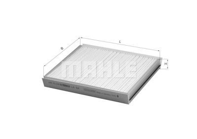 Filtre à air d'habitacle MAHLE ORIGINAL LA 84