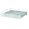 Filtre à air habitacle MAHLE ORIGINAL LAK 141