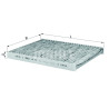 Filtre à air habitacle MAHLE ORIGINAL LAK 142