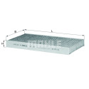 Filtre à air habitacle MAHLE ORIGINAL LAK 152