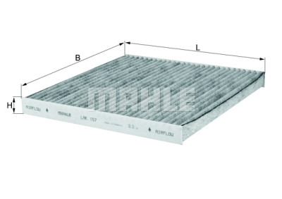 Filtre à air habitacle MAHLE ORIGINAL LAK 157