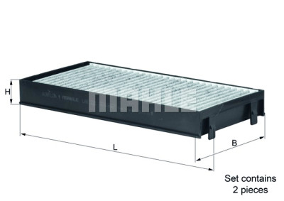 Filtre à air habitacle MAHLE ORIGINAL LAK 221/S