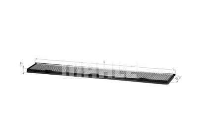Filtre à air habitacle MAHLE ORIGINAL LAK 248