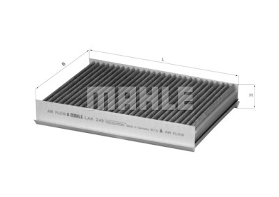 Filtre à air habitacle MAHLE ORIGINAL LAK 249