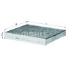 Filtre à air habitacle MAHLE ORIGINAL LAK 297