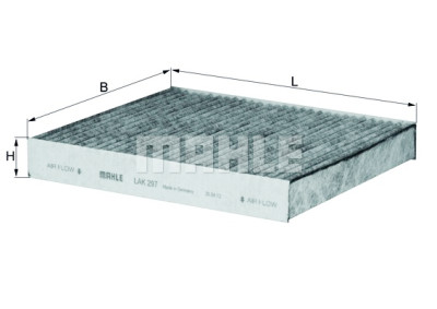 Filtre à air habitacle MAHLE ORIGINAL LAK 297