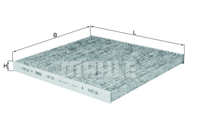 Filtre à air habitacle MAHLE ORIGINAL LAK 301