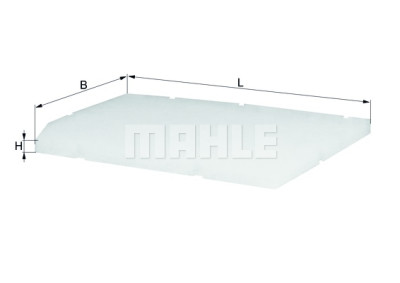 Filtre à air habitacle MAHLE ORIGINAL LAP 23