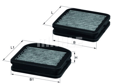 Filtre à air habitacle MAHLE ORIGINAL LKK 72/S