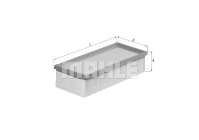 Filtre à air MAHLE ORIGINAL LX 1008/1