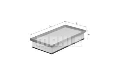 Filtre à air MAHLE ORIGINAL LX 1027