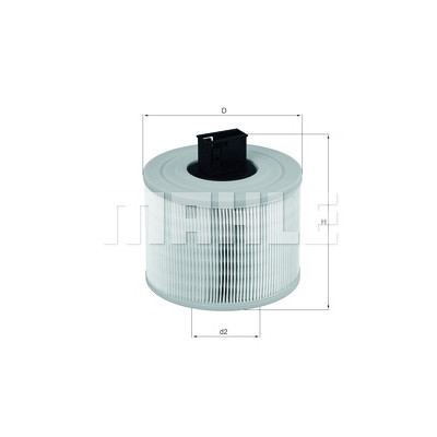 Filtre à air MAHLE ORIGINAL LX 1035