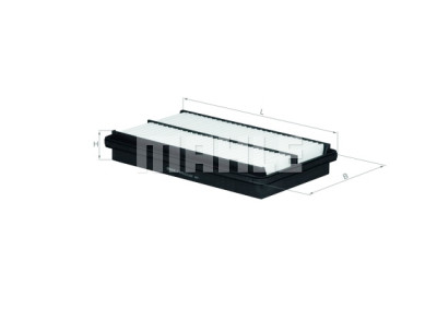 Filtre à air MAHLE ORIGINAL LX 1075