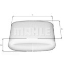 Filtre à air MAHLE ORIGINAL LX 110