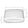 Filtre à air MAHLE ORIGINAL LX 110