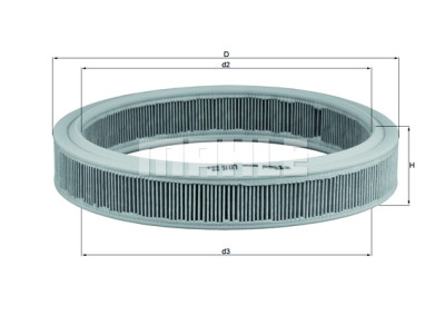 Filtre à air MAHLE ORIGINAL LX 115