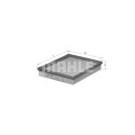 Filtre à air MAHLE ORIGINAL LX 119
