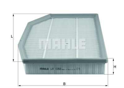 Filtre à air MAHLE ORIGINAL LX 1250