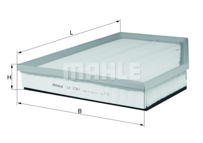 Filtre à air MAHLE ORIGINAL LX 1261