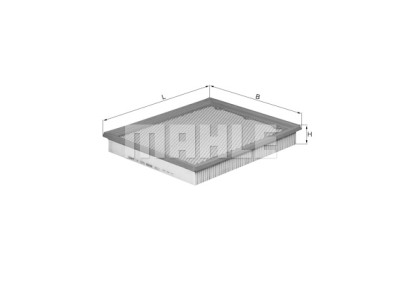 Filtre à air MAHLE ORIGINAL LX 1272