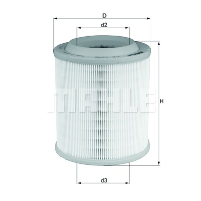 Filtre à air MAHLE ORIGINAL LX 1275