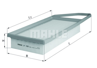 Filtre à air MAHLE ORIGINAL LX 1282