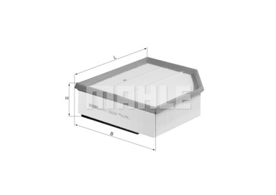 Filtre à air MAHLE ORIGINAL LX 1289/1