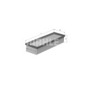 Filtre à air MAHLE ORIGINAL LX 1451