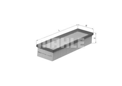 Filtre à air MAHLE ORIGINAL LX 1451