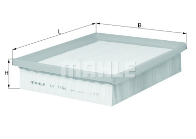 Filtre à air MAHLE ORIGINAL LX 1458