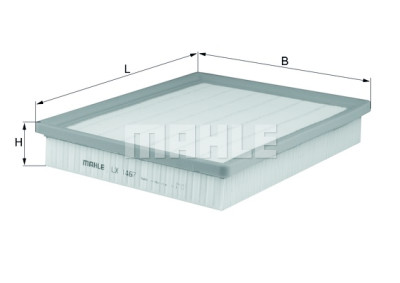 Filtre à air MAHLE ORIGINAL LX 1467