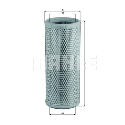 Filtre à air MAHLE ORIGINAL LX 147