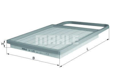 Filtre à air MAHLE ORIGINAL LX 1475