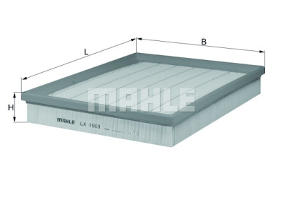 Filtre à air MAHLE ORIGINAL LX 1503