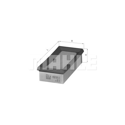 Filtre à air MAHLE ORIGINAL LX 152