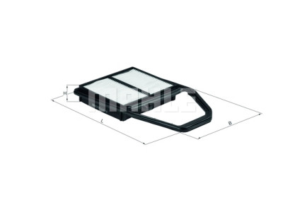 Filtre à air MAHLE ORIGINAL LX 1562