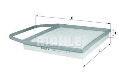 Filtre à air MAHLE ORIGINAL LX 1564