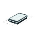 Filtre à air MAHLE ORIGINAL LX 1588