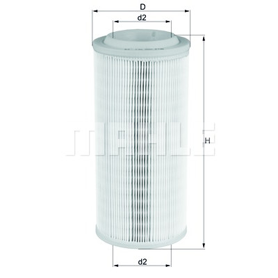 Filtre à air MAHLE ORIGINAL LX 1595