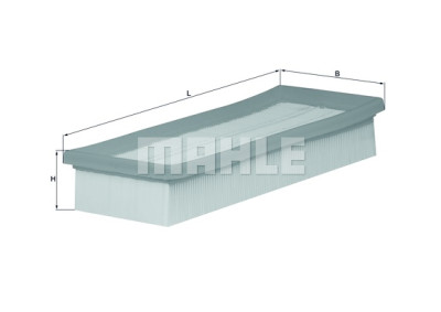 Filtre à air MAHLE ORIGINAL LX 1601