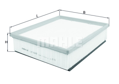 Filtre à air MAHLE ORIGINAL LX 1605