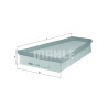 Filtre à air MAHLE ORIGINAL LX 1609