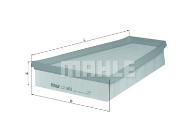 Filtre à air MAHLE ORIGINAL LX 1609