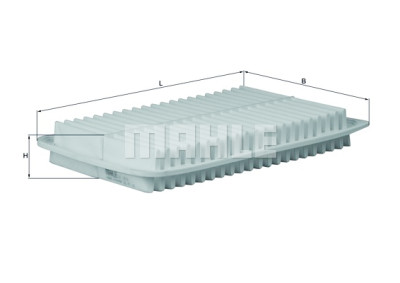 Filtre à air MAHLE ORIGINAL LX 1612