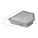 Filtre à air MAHLE ORIGINAL LX 1613