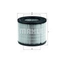 Filtre à air MAHLE ORIGINAL LX 162