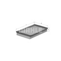 Filtre à air MAHLE ORIGINAL LX 1633