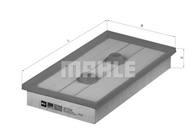 Filtre à air MAHLE ORIGINAL LX 1643