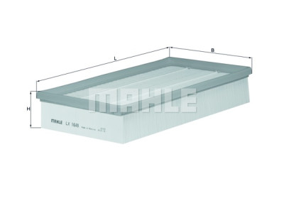 Filtre à air MAHLE ORIGINAL LX 1649
